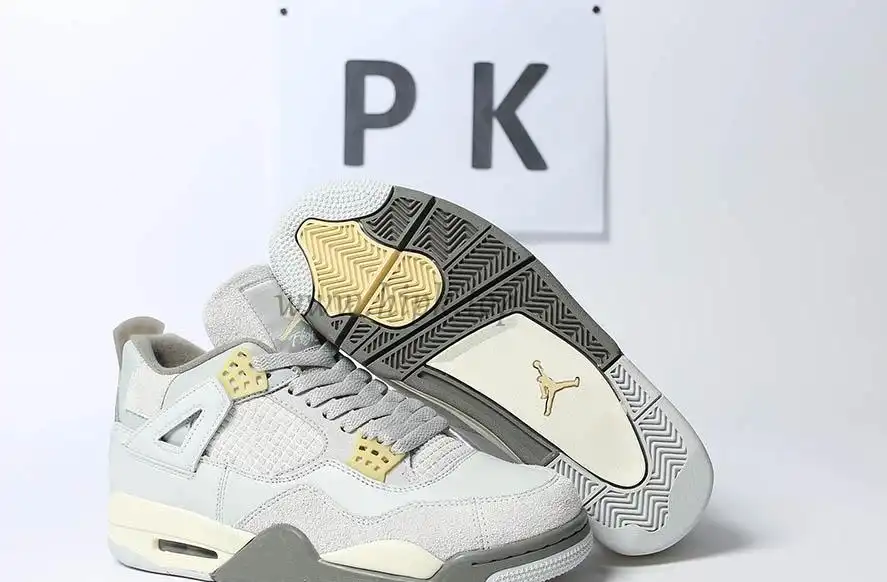 PK GOD Jordan 4 Retro SE Craft Photon Dust RETAIL MATERIALS READY TO SHIP