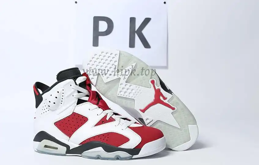 PK GOD Jordan 6 Retro Carmine 2021 RETAIL MATERIALS READY TO SHIP