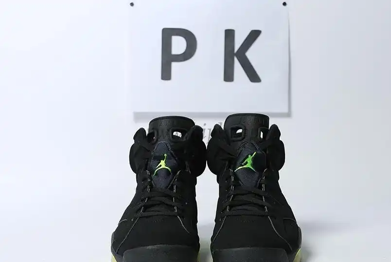 PK GOD Jordan 6 Retro Electric Green RETAIL MATERIALS READY TO SHIP