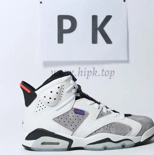 PK GOD Jordan Air Jordan 6 Aqua Black Purple RETAIL MATERIALS READY TO SHIP