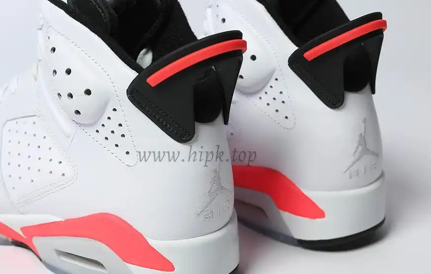 PK GOD Jordan 6 Retro Infrared White 2014 RETAIL MATERIALS READY TO SHIP