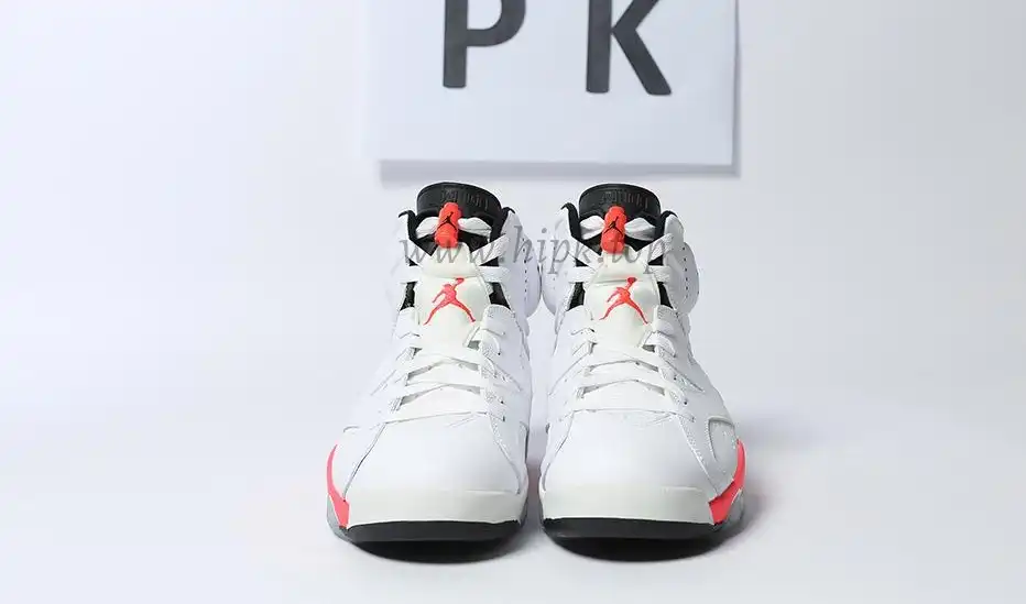 PK GOD Jordan 6 Retro Infrared White 2014 RETAIL MATERIALS READY TO SHIP