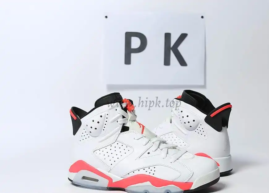 PK GOD Jordan 6 Retro Infrared White 2014 RETAIL MATERIALS READY TO SHIP