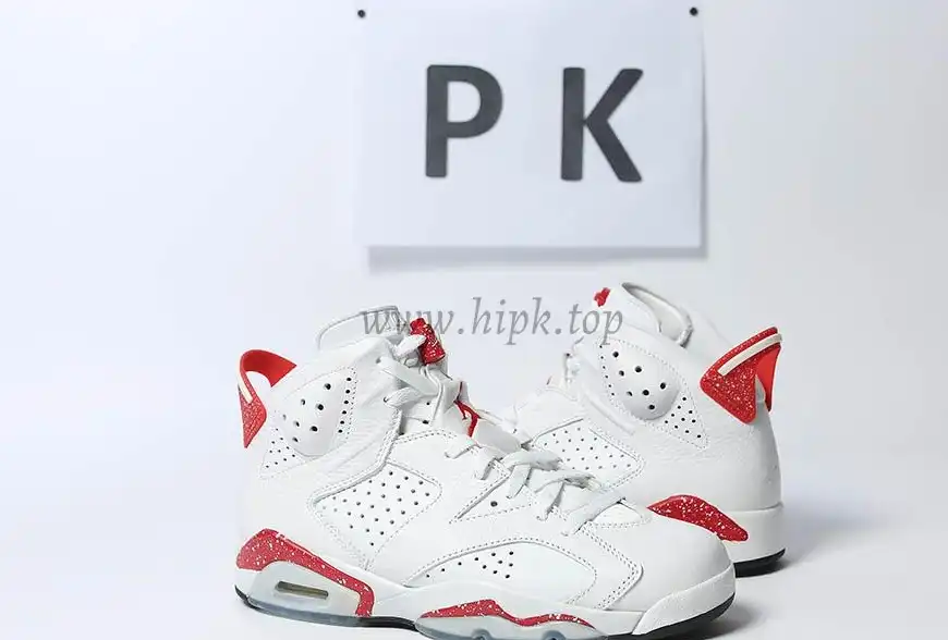 PK GOD Jordan 6 Retro Red Oreo RETAIL MATERIALS READY TO SHIP