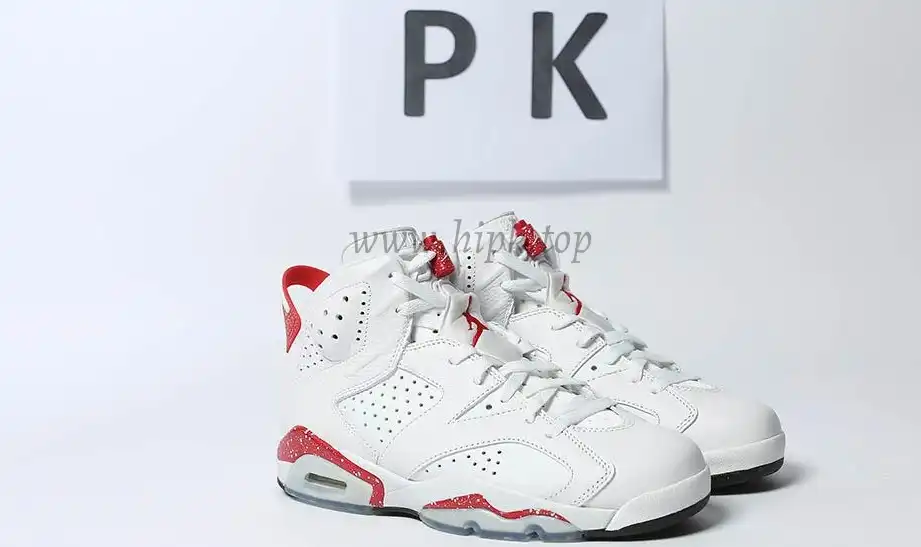 PK GOD Jordan 6 Retro Red Oreo RETAIL MATERIALS READY TO SHIP