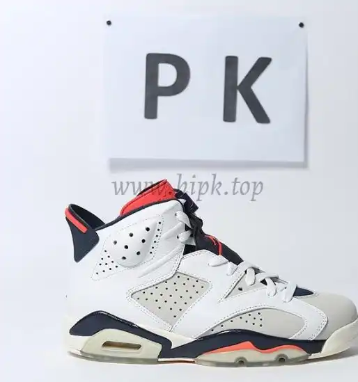 PK GOD Jordan 6 Retro Black Red RETAIL MATERIALS READY TO SHIP