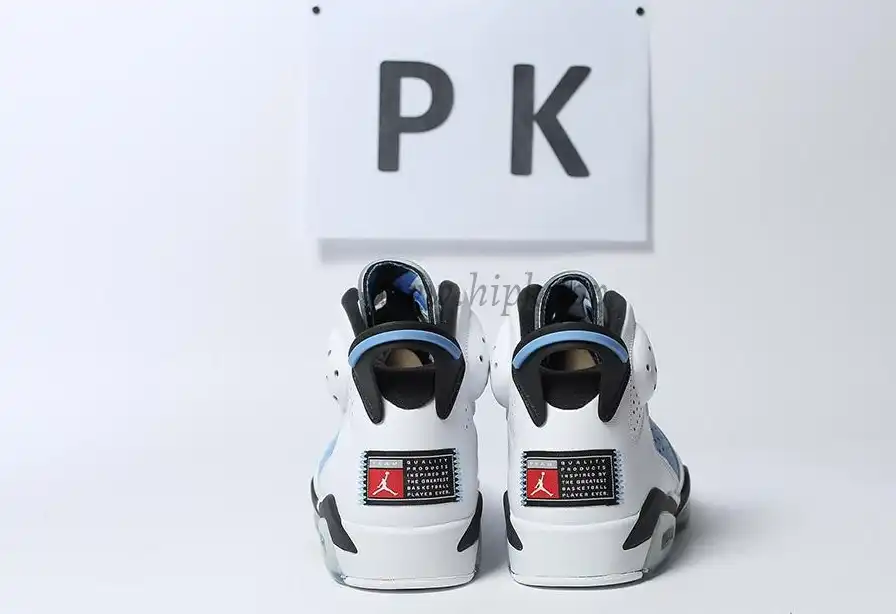 PK GOD Jordan 6 Retro UNC White RETAIL MATERIALS READY TO SHIP