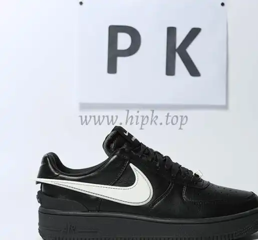 PK GOD CLOT x fragment x Nike Air Force 1 PRM BLACK retail materials ready to ship