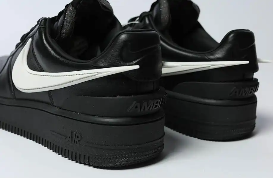 PK GOD Nike Air Force 1 Low SP AMBUSH Black RETAIL MATERIALS READY TO SHIP