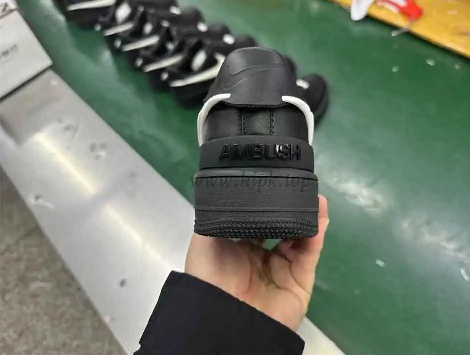 PK GOD Nike Air Force 1 Low SP AMBUSH Black RETAIL MATERIALS READY TO SHIP