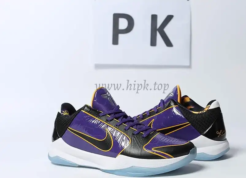 PK GOD Nike Kobe 5 Protro Lakers RETAIL MATERIALS READY TO SHIP