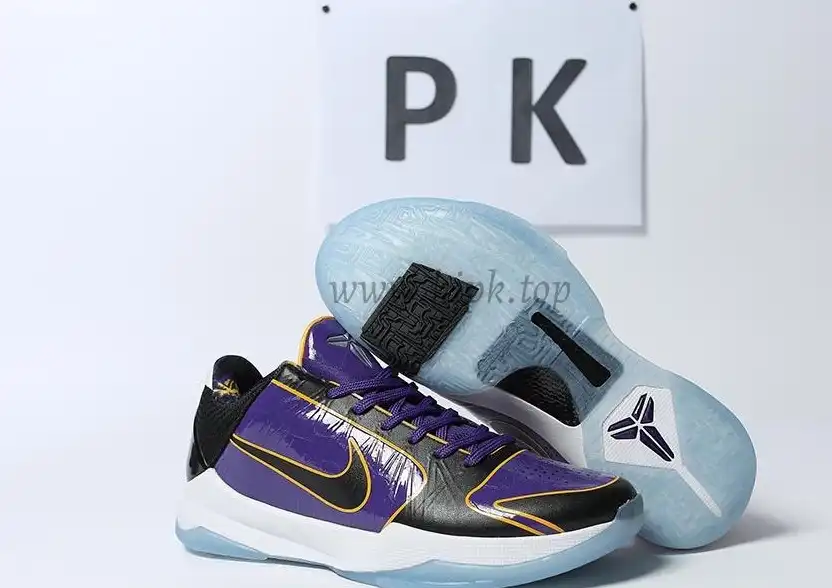 PK GOD Nike Kobe 5 Protro Lakers RETAIL MATERIALS READY TO SHIP