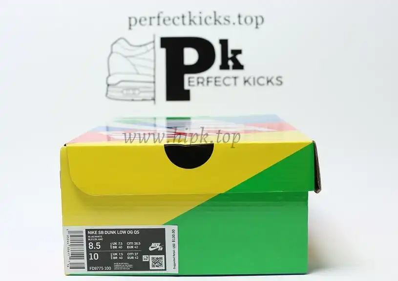 PK GOD Nike SB Dunk Low HUF New York City RETAIL MATERIALS READY TO SHIP