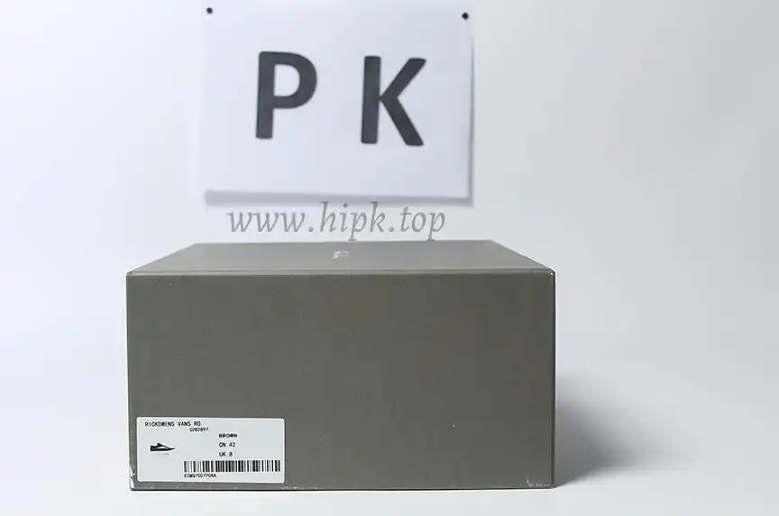 PK GOD Rick Owens EDFU Vintage Sneaks Velour Suede Dust Grey Milk White RETAIL MATERIALS READY TO SHIP