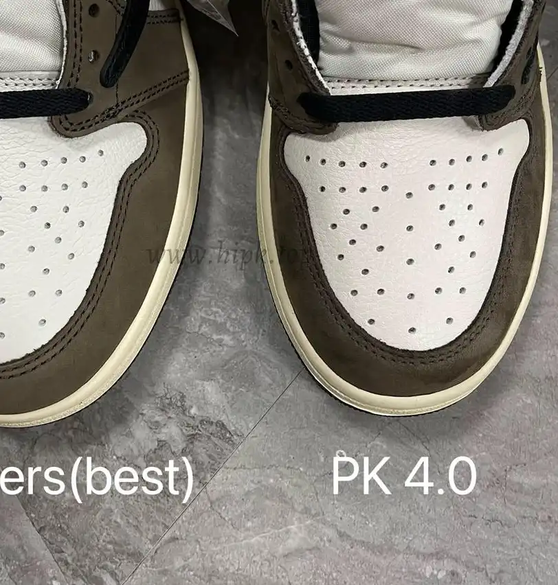 PK 4.0 TRAVIS SCOTT X AIR JORDAN I CD4487-100HIGH OG MOCHA RETAIL MATERIALS RETAIL VERSION