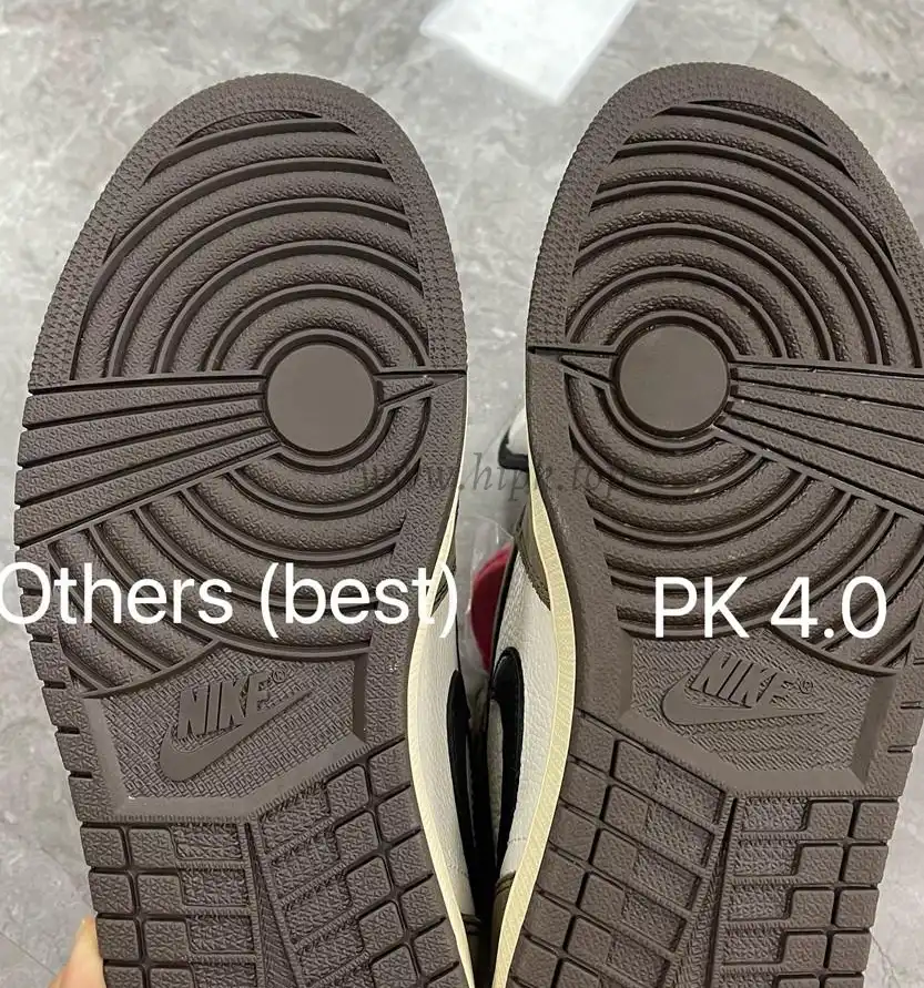 PK 4.0 TRAVIS SCOTT X AIR JORDAN I CD4487-100HIGH OG MOCHA RETAIL MATERIALS RETAIL VERSION