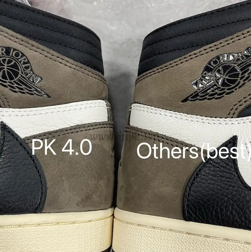 PK 4.0 TRAVIS SCOTT X AIR JORDAN I CD4487-100HIGH OG MOCHA RETAIL MATERIALS RETAIL VERSION