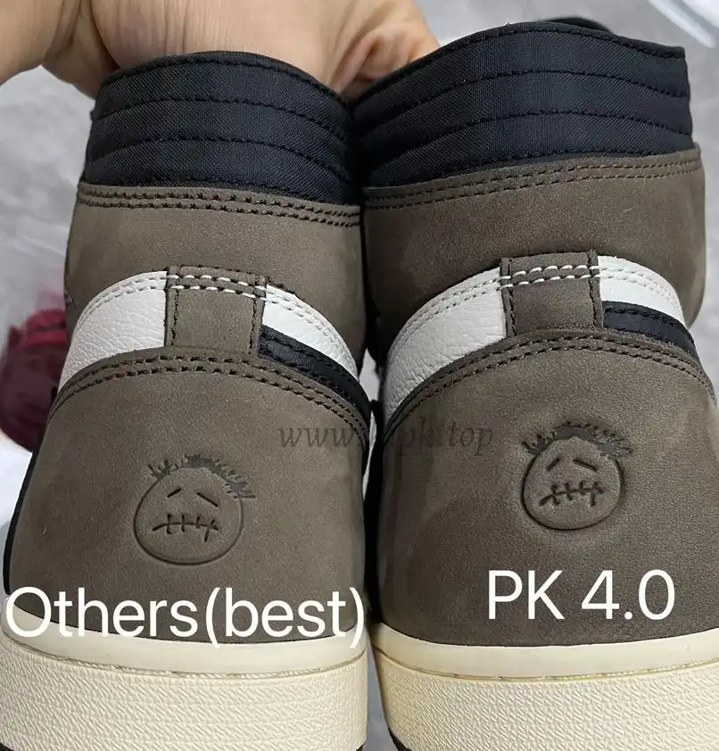 PK 4.0 TRAVIS SCOTT X AIR JORDAN I CD4487-100HIGH OG MOCHA RETAIL MATERIALS RETAIL VERSION