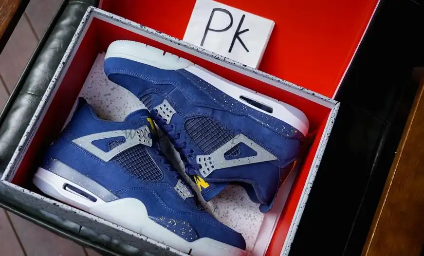 PK GOD Jordan 4 Retro Florida Gators (PE) RETAIL MATERIALS READY TO SHIP