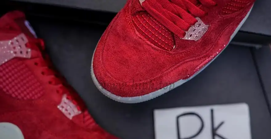 PK GOD Jordan 4 Retro Oklahoma Sooners PE retail materials ready to ship