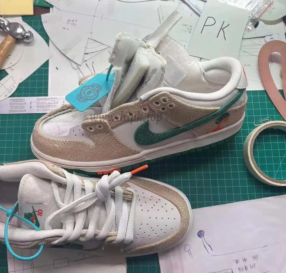 PK GOD The Powerpuff Girls x Nike Dunk SB Low Light Blue RETAIL MATERIALS READY TO SHIP