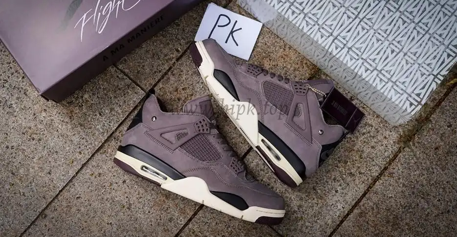 PK GOD Jordan 4 Retro A Ma Maniére Violet Ore RETAIL MATERIALS READY TO SHIP