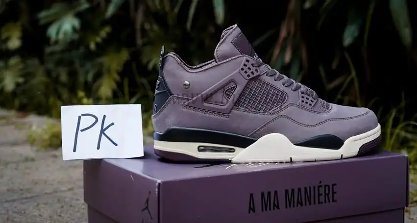 PK GOD Jordan 4 Retro A Ma Maniére Violet Ore RETAIL MATERIALS READY TO SHIP