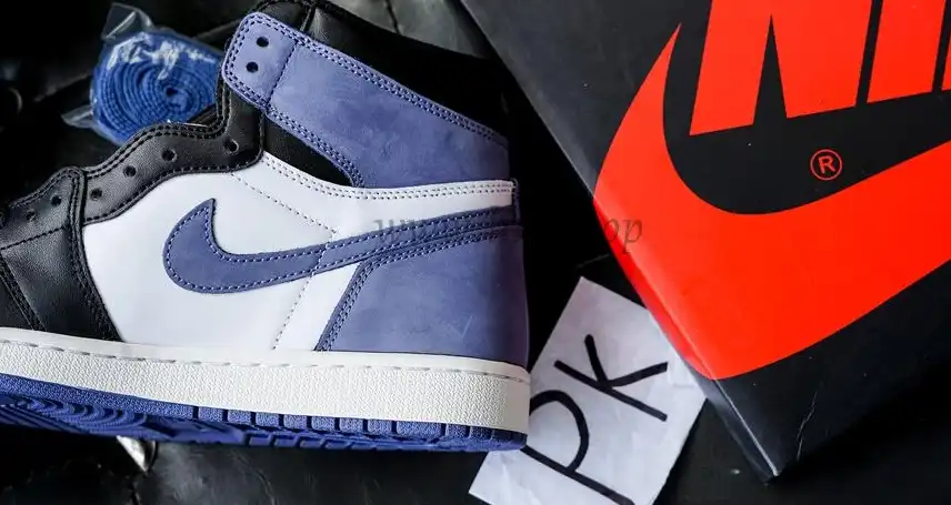 PK GOD Jordan 1 Retro High Blue Moon RETAIL MATERIALS READY TO SHIP