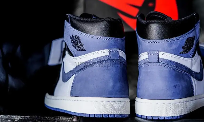 PK GOD Jordan 1 Retro High Blue Moon RETAIL MATERIALS READY TO SHIP