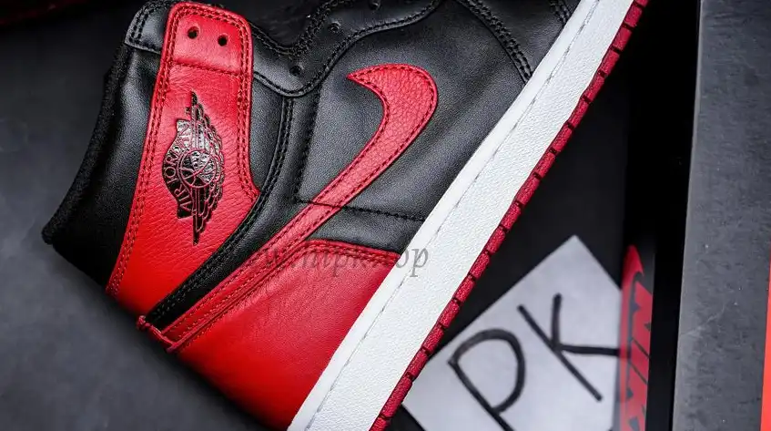 PK GOD Jordan 1 Retro High Bred Banned 2016 RETAIL MATERIALS READY TO SHIP