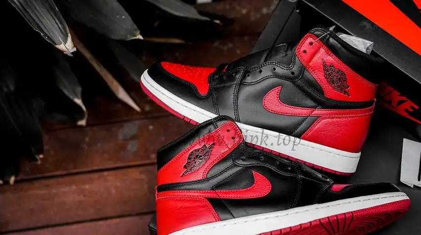 PK GOD Jordan 1 Retro High Bred Banned 2016 RETAIL MATERIALS READY TO SHIP