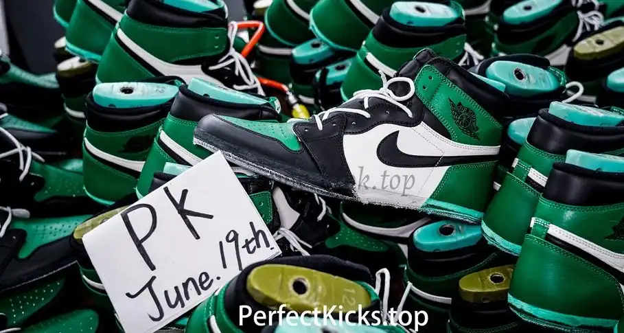 PK GOD Jordan 1 Retro High Pine Green RETAIL MATERIALS READY TO SHIP