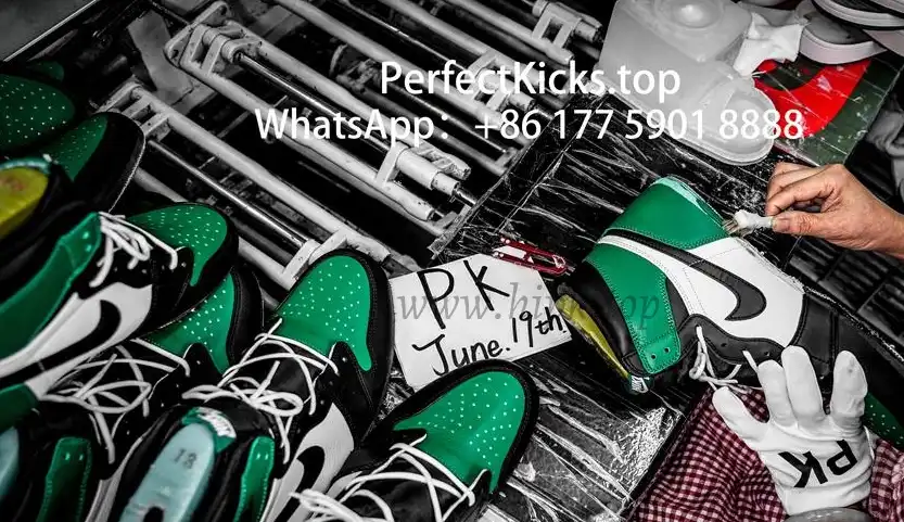 PK GOD Jordan 1 Retro High Pine Green RETAIL MATERIALS READY TO SHIP