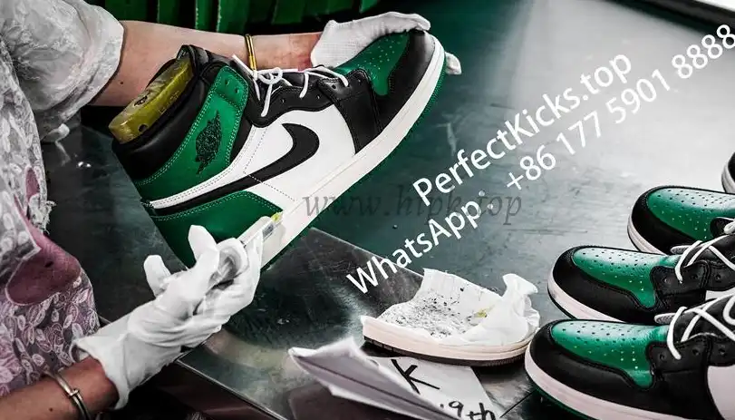 PK GOD Jordan 1 Retro High Pine Green RETAIL MATERIALS READY TO SHIP