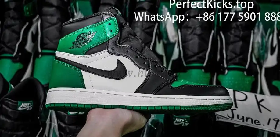 PK GOD Jordan 1 Retro High Pine Green RETAIL MATERIALS READY TO SHIP