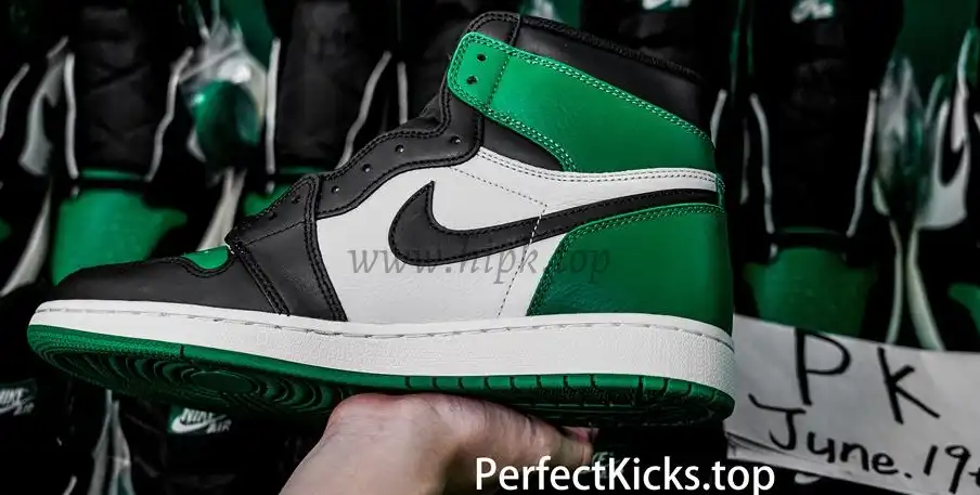 PK GOD Jordan 1 Retro High Pine Green RETAIL MATERIALS READY TO SHIP