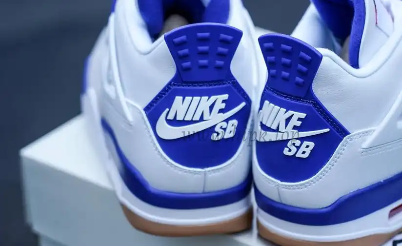 PK GOD Jordan 4 Retro SB Sapphire Blue RETAIL MATERIALS READY TO SHIP