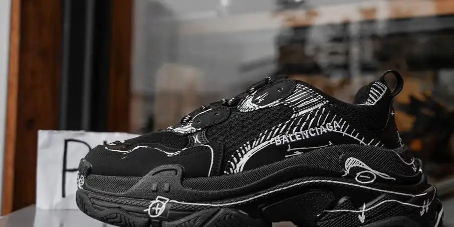 PK GOD Triple S Sketch sneakers RETAIL MATERIALS READY TO SHIP