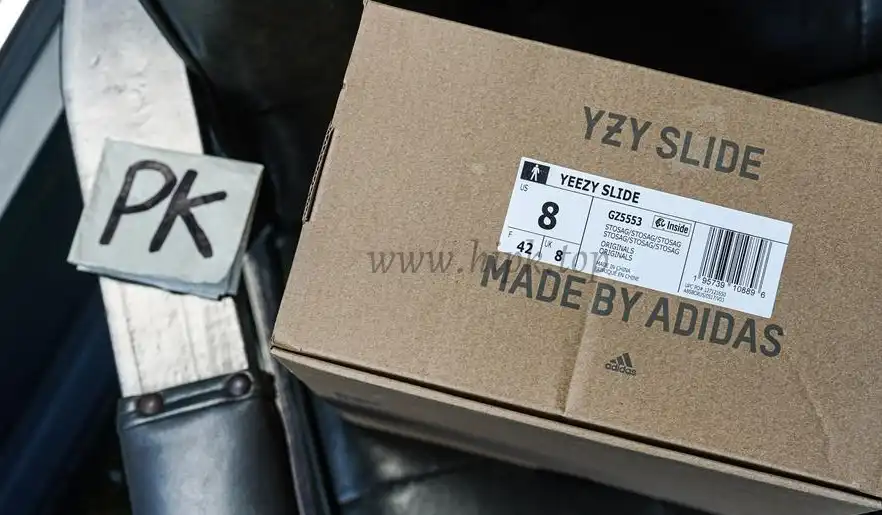 PK GOD Yeezy Slides ‘Enflame Oil’ RETAIL MATERIALS READY TO SHIP