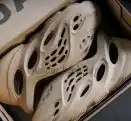 PK God Adidas Yeezy Foam RNNRMX Cream Clay retail materials ready to ship