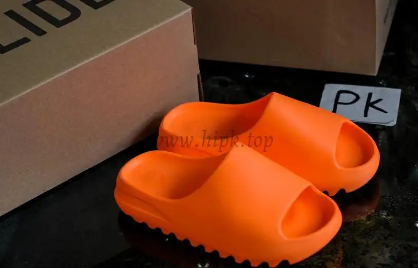 PK God Adidas Yeezy Slide Enflame Orange retail materials ready to ship