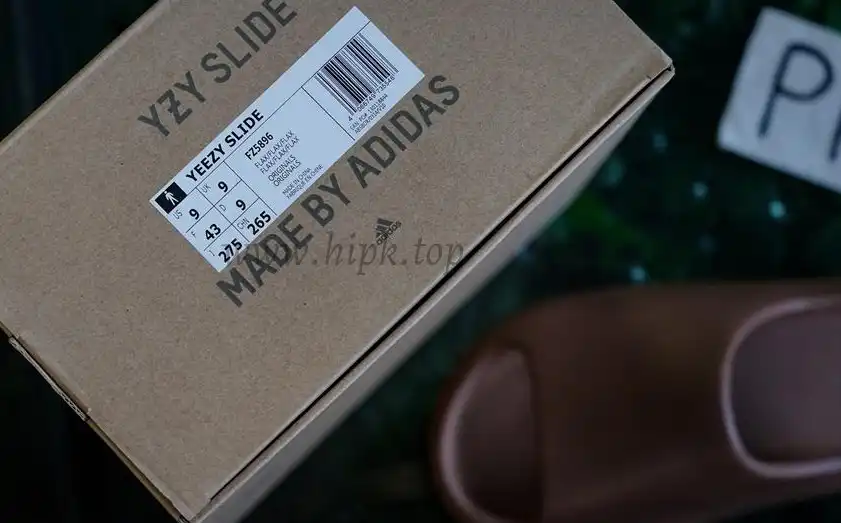 PK GOD adidas Yeezy Slide Flax RETAIL MATERIALS READY TO SHIP