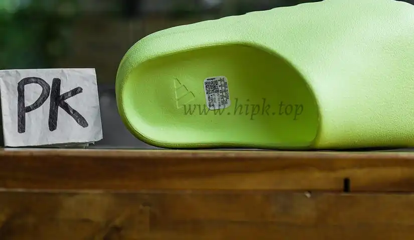 PK GOD adidas Yeezy Slide Glow Green Glossy RETAIL MATERIALS READY TO SHIP