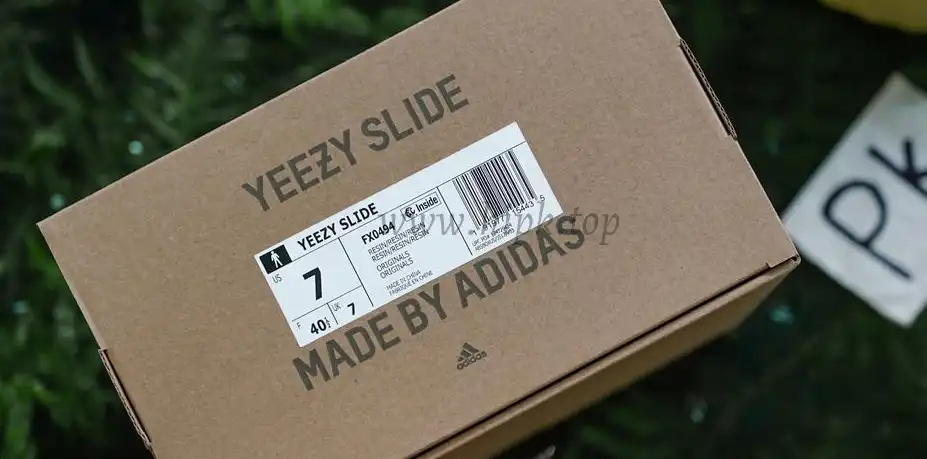 PK GOD adidas Yeezy Slide Resin RETAIL MATERIALS READY TO SHIP