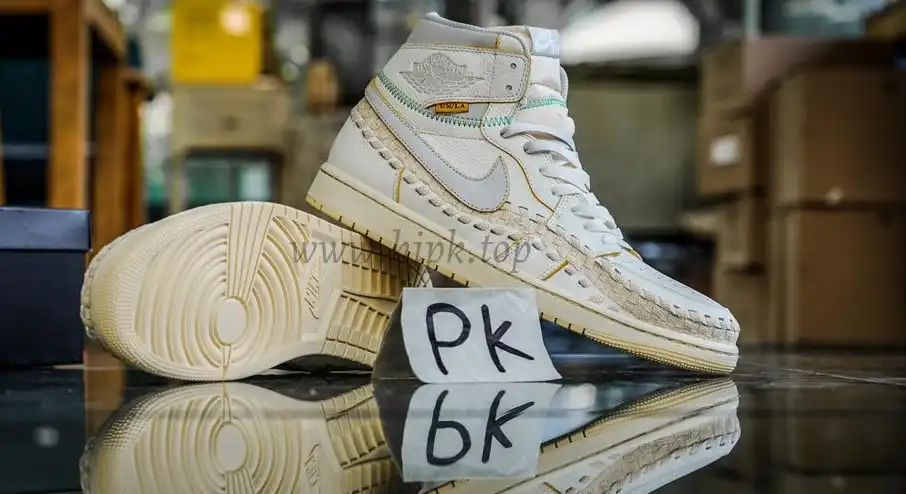 PK GOD Jordan 1 Retro High OG SPUnion Woven Sail RETAIL MATERIALS READY TO SHIP