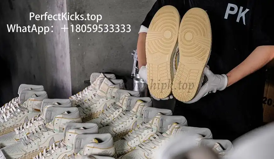 PK GOD Jordan 1 Retro High OG SPUnion Woven Sail RETAIL MATERIALS READY TO SHIP