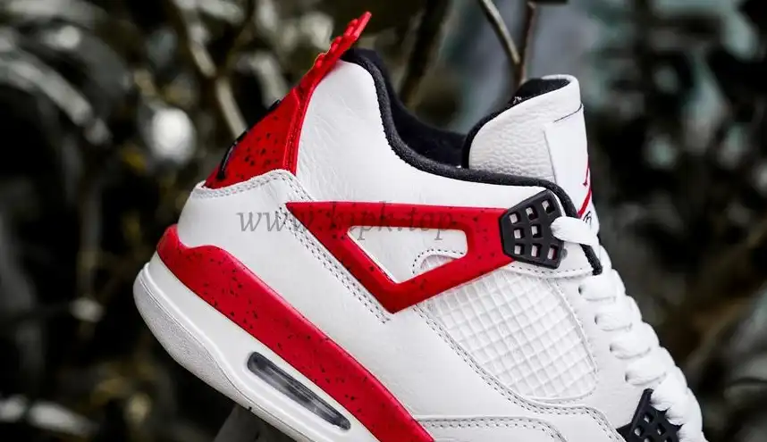 PK GOD Jordan 4 Retro Red Cement RETAIL MATERIALS READY TO SHIP