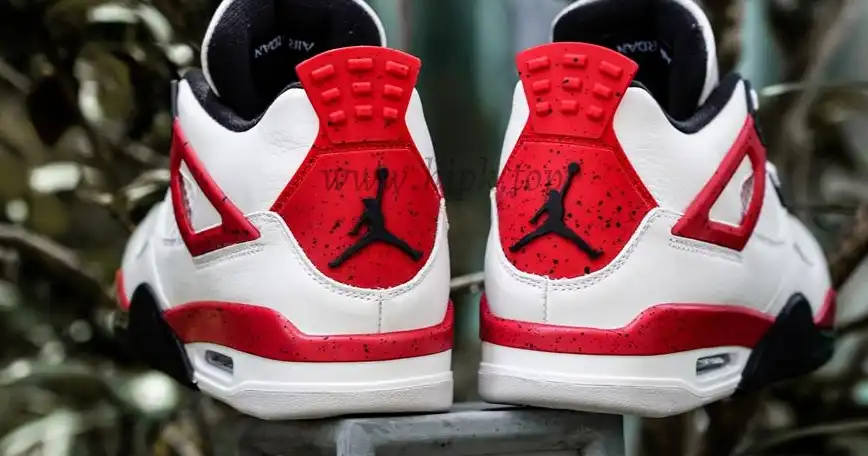 PK GOD Jordan 4 Retro Red Cement RETAIL MATERIALS READY TO SHIP