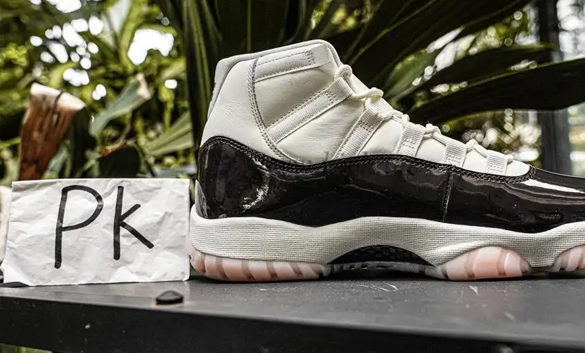 PK GOD Jordan Air Jordan 11 Retro White Black RETAIL MATERIALS READY TO SHIP