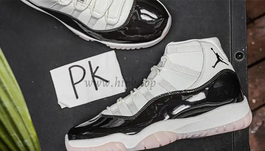 PK GOD Jordan Air Jordan 11 Retro White Black RETAIL MATERIALS READY TO SHIP